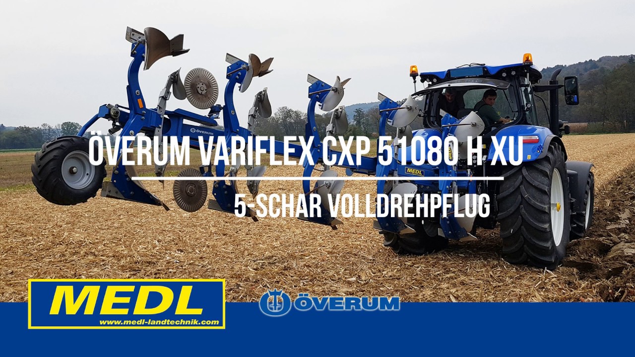Överum by Kongskilde 5-Schar Volldrehpflug | Medl GmbH