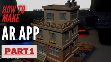 How to Make MarkerBased AR App Part 1| Single Target AR | Unity