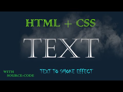 Text to Smoke