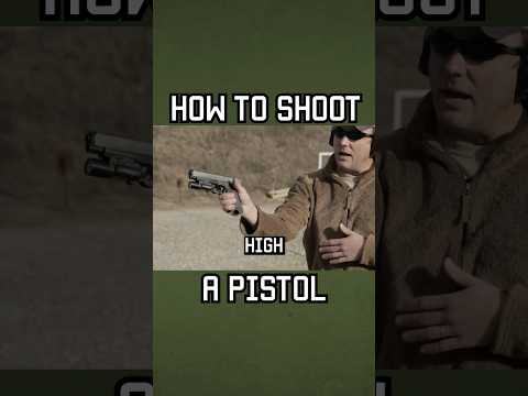 How to shoot a pistol: the basics #shorts #tips #military