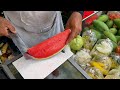 태국 방콕 과일 자르기 달인 / Amazing Fruits Cutting Skills - thai street food