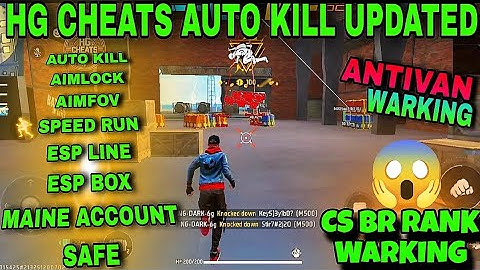 HG CHEATS AUTO KILL UPDATED FF HACK | OB48 FF HACK | FREE FIRE MOD MENU | THE