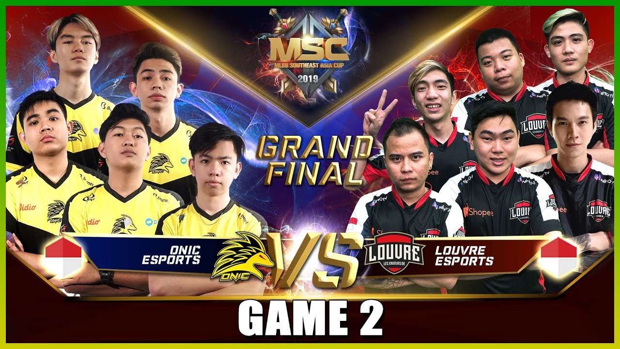 [GAME 2] MSC 2019 GRAND FINALS | ONIC VS LOUVRE