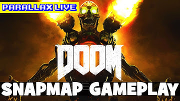 Doom SnapMap Gameplay (Developer Commentary, Highlights)