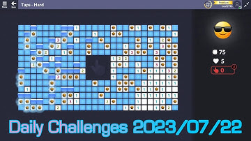 【New Microsoft Minesweeper】  Daily Challenges 2023/07/22