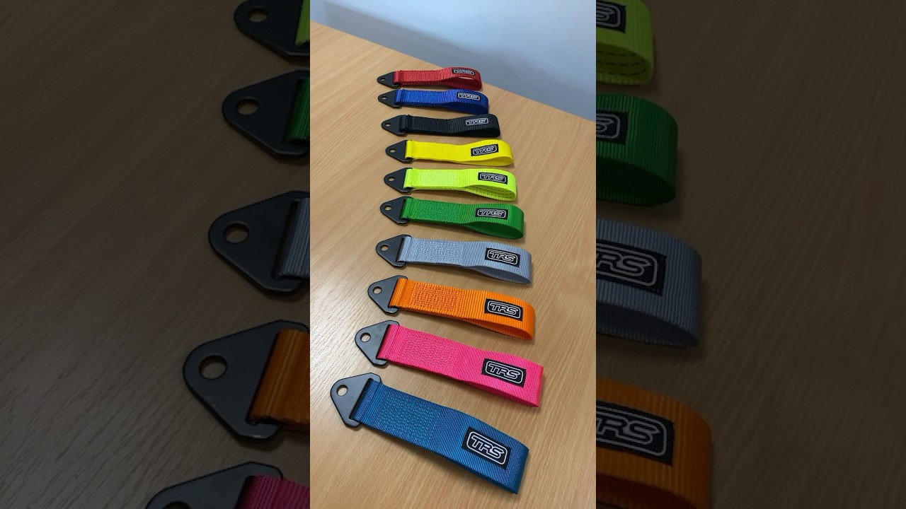 TRS Fixed Tow Loops. Available in 10 different colours 