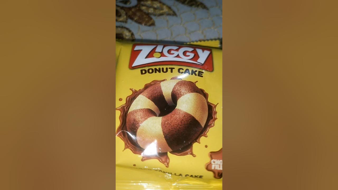 ZIGGY Donut Cake Tasting & Review Chocolate & Vanilla Flavor Donut Cake ytfood 