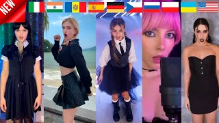 Blooody Mary Lady Gaga Covers On All Languages New Compilation - Wednesday Dance Song #wednesday