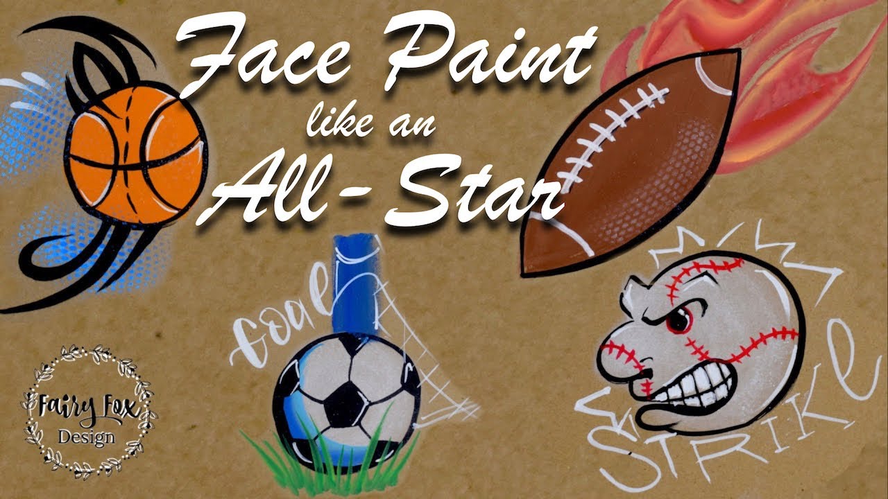 Football Face Painting Designs