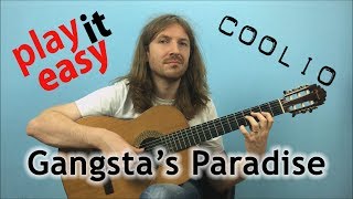 Gangsta's Paradise - Coolio fingerstyle guitar cover