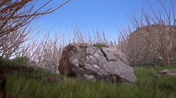 UE4 Speedtree Distance Field gi/ao test