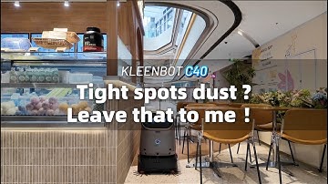 KEENON KLEENBOT C40 | Deep Tight-Spot Cleaning for Commercial Space
