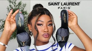 YSL Babylon Heels Unboxing + Review | Saint Laurent Black Heels | Luxury Shoe Collection