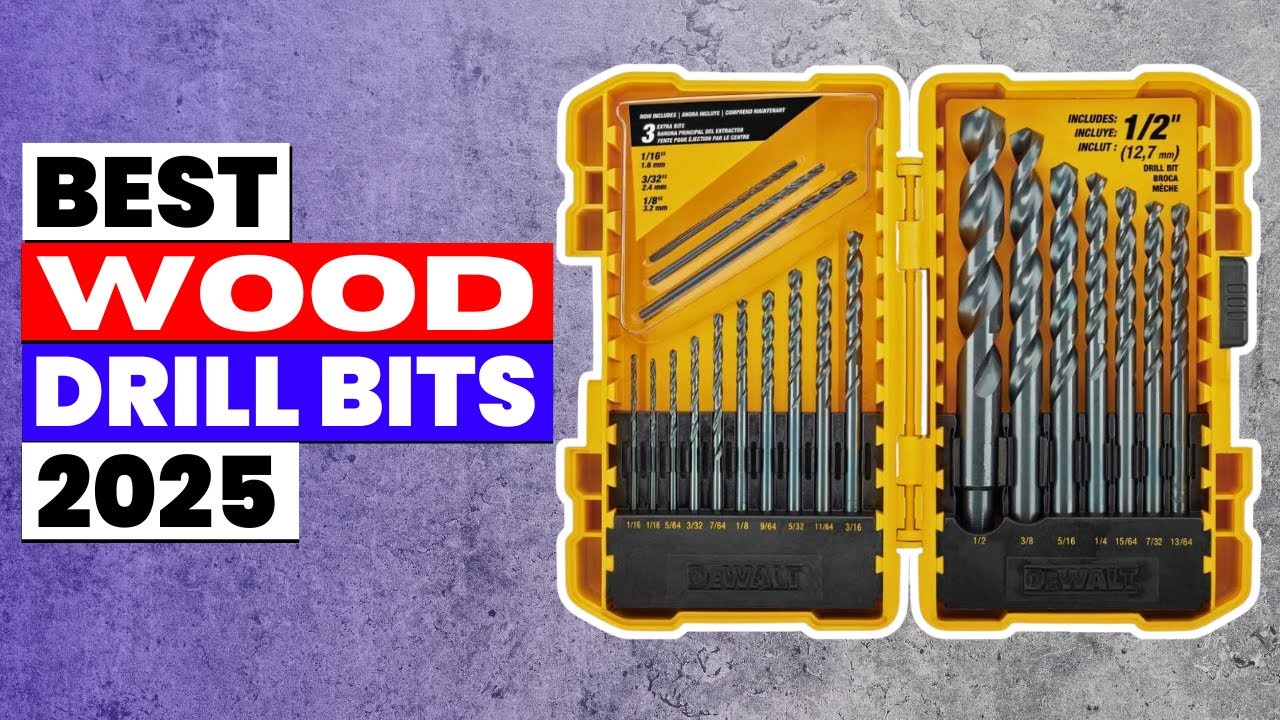 The 6 Best Wood Drill Bits 2026 🛠️ | Top Picks for Clean & Precise ...
