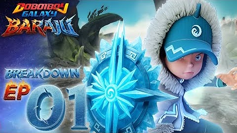 BoBoiBoy Galaxy Baraju Episode 1 Trailer  Breakdown Sehangat Bara Sedingin Salju