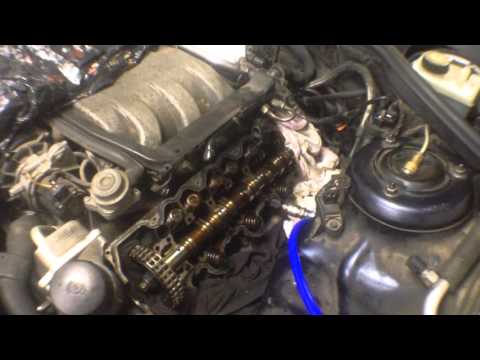 Маслосъемные колпачки и замена мерседес w220 112