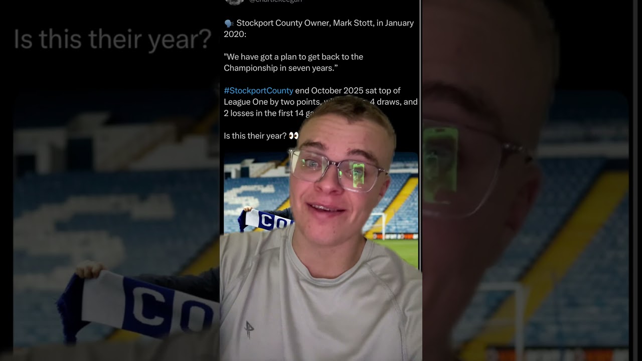 СТОКПОРТ КАУНТИ ВЫИГРАЕТ ПЕРВУЮ ЛИГУ? 👀