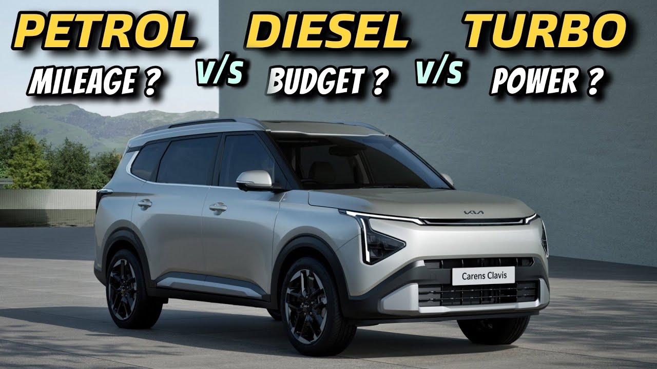 Kia Clavis - Which Engine is Best for You? Petrol vs Diesel vs Turbo. Mileage, Performance & Gearbox