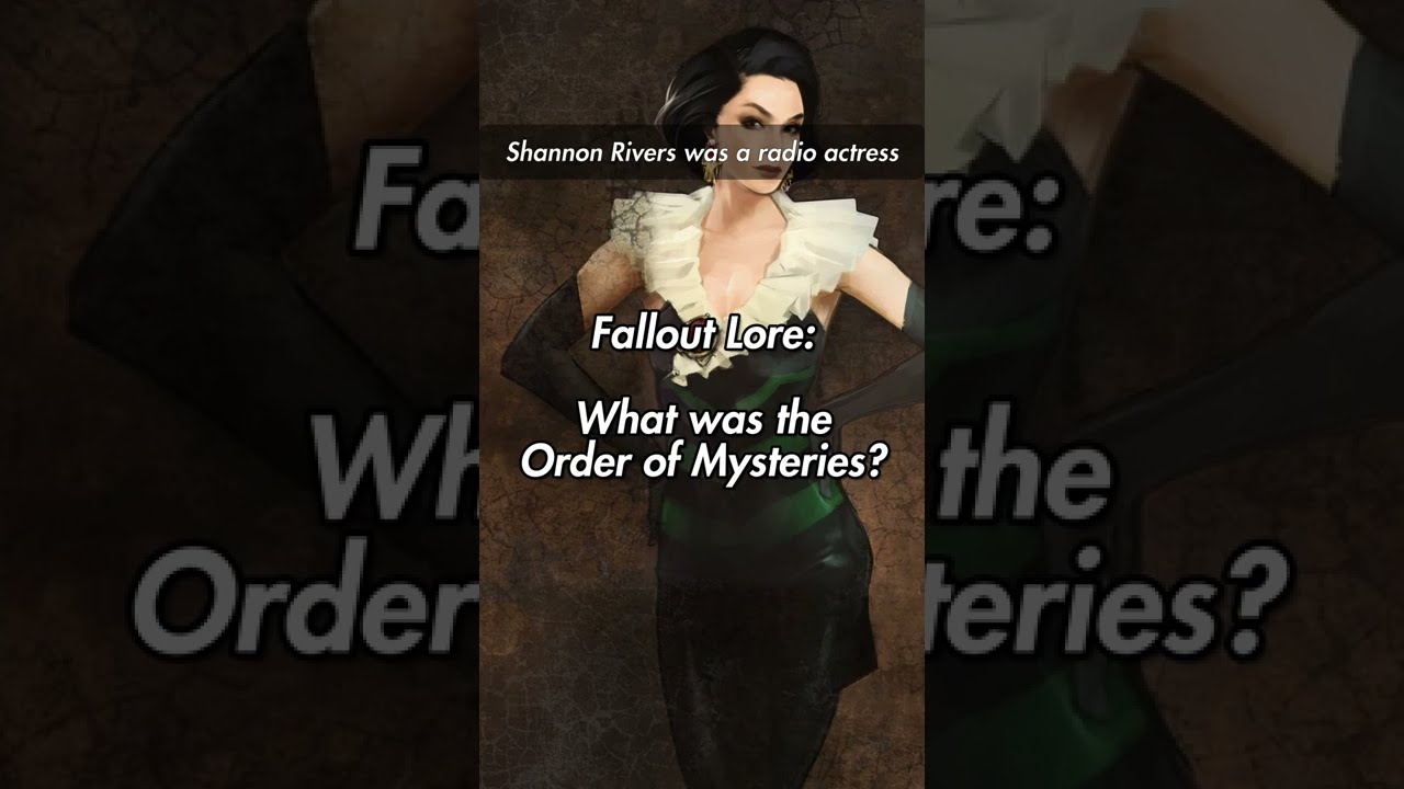 What was the Order of Mysteries? Fallout 76 Lore 