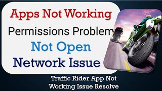 How To Fix Traffic Rider App not working | Not Open | Space Issue | Network & Permissions Issue screenshot 2