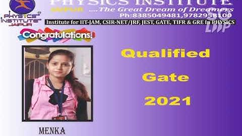 Gate results 2021 #iitjam #bscphysics #rpsc #csirnet #bhu #ru #msc #jnu #mscphyentrance #sorts