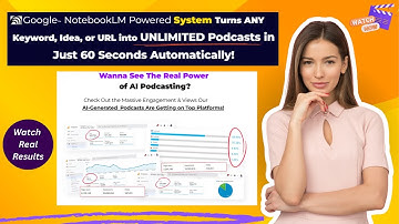 How to Create an AI Podcast with Avatars  Feat  NotebookLM & More!