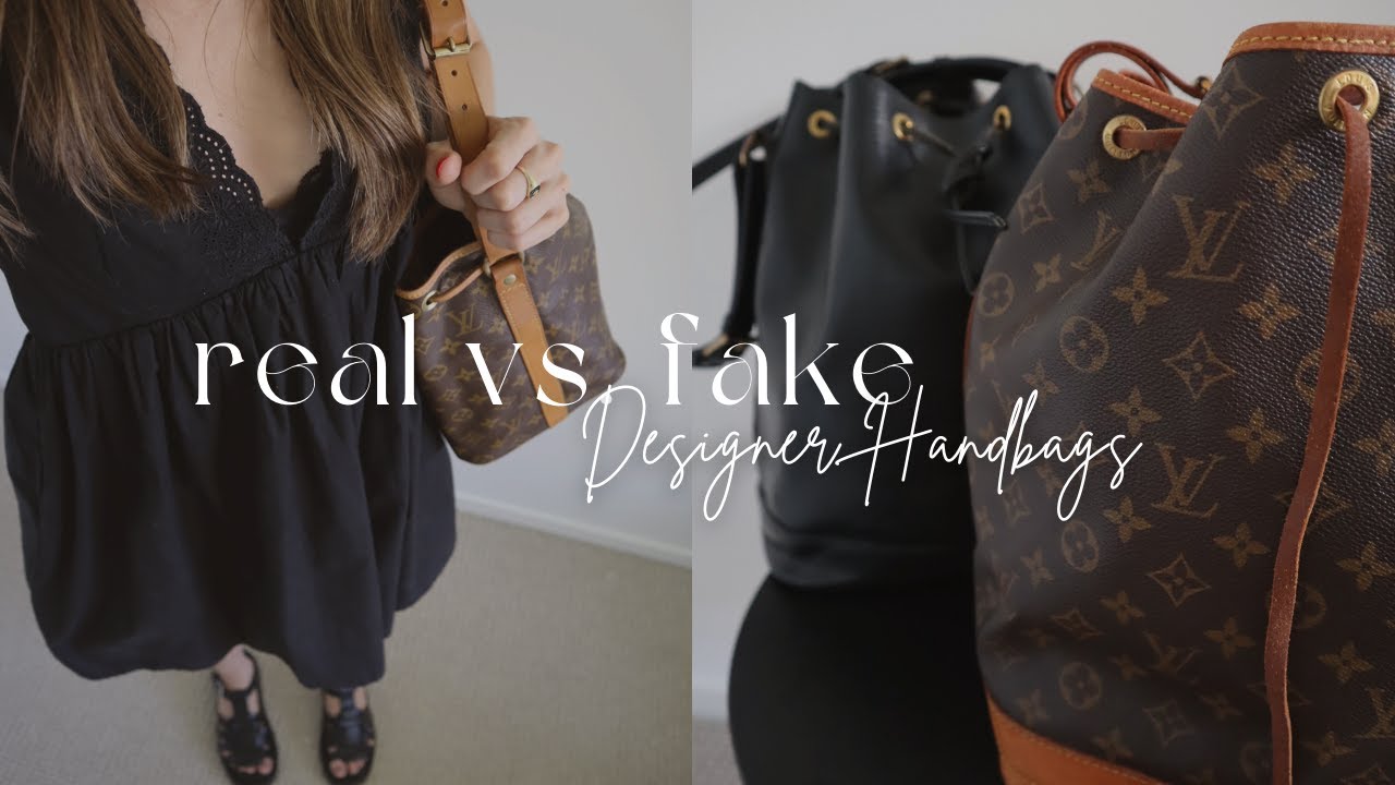 fake vs real designer bags
