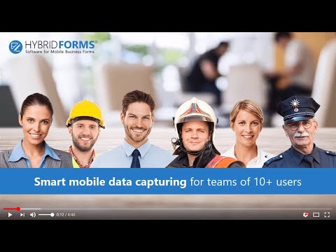 Mobile forms for Android, iOS, Windows and Web | HybridForms (English version)