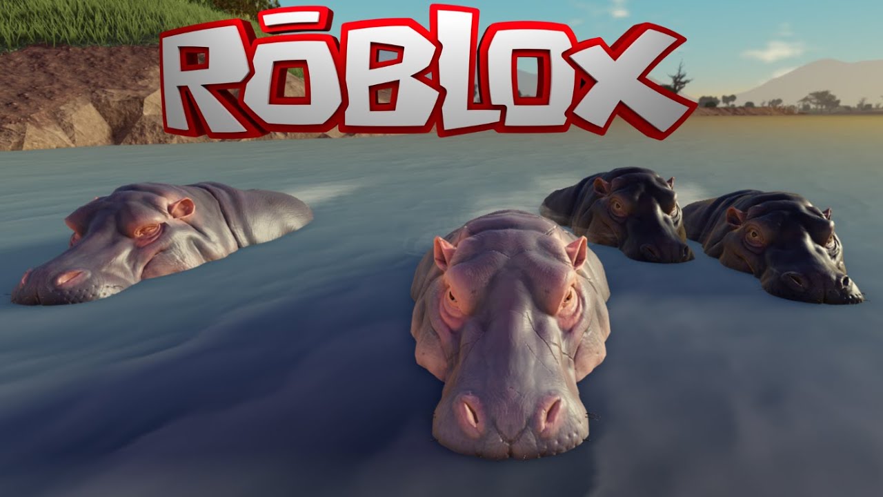 ESSE TERRITÓRIO É MEU ! SAVANNAH LIFE da ROBLOX ! GAMEPLAY DE HIPOPÓTAMO , JOGO DE SOBREVIVÊNCIA