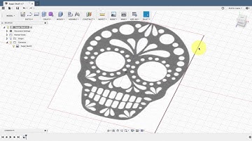 Inserting and Scaling an Image on Fusion 360 (VIDEO #2)
