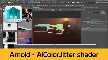 Maya 2018 - Arnold aiJitterColor variation shader