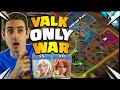 CRAZY! Using ONLY Valks to Try to Win this War!!