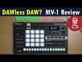 Dawless daw mv1 verselab review and full songmaking tutorial for rolands portable studio