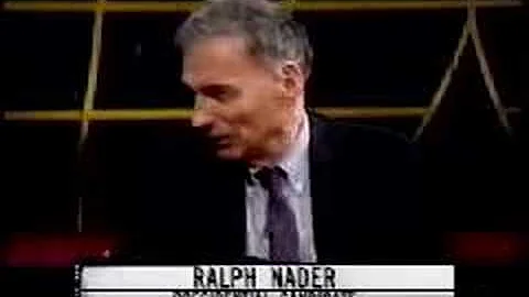 Ralph Nader on Bill Maher