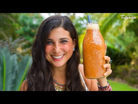 creamy-papaya-smoothie-for-improved-stomach-digestion-&-elimination