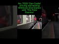 The Polar Express At Whitlocks End With Clun Castle #vintagetrains #charter #thepolarexpress #train