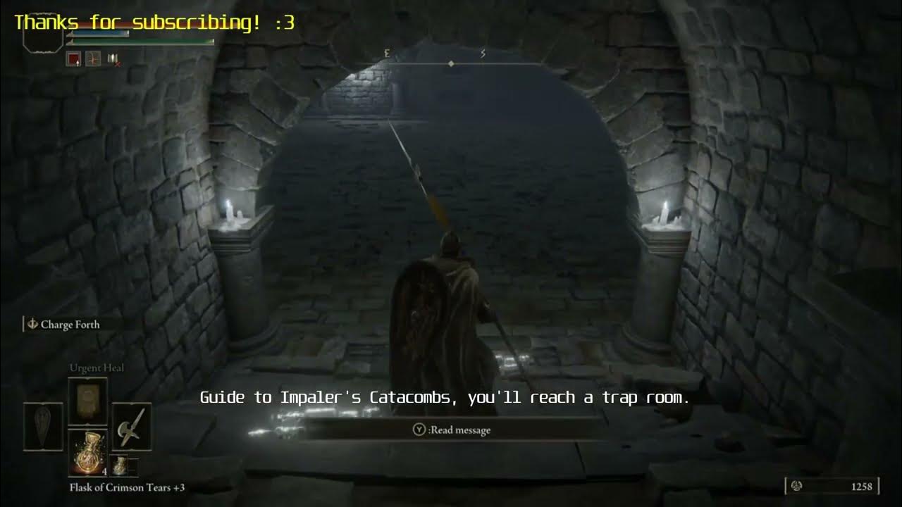 Impaler's Trap Spike Room Guide Elden Ring YouTube