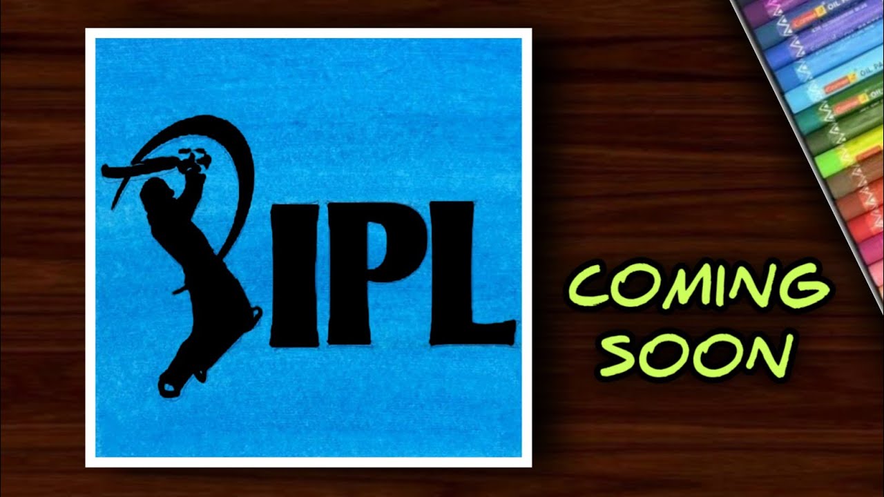 IPL logo drawing with oil pastels | Ipl 2021 | Ipl theme song | 