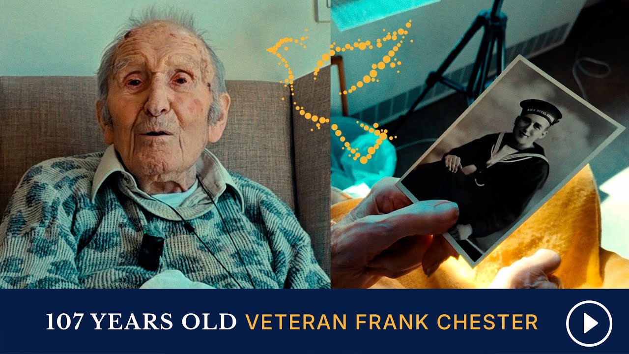 108 year old veteran Frank Chester