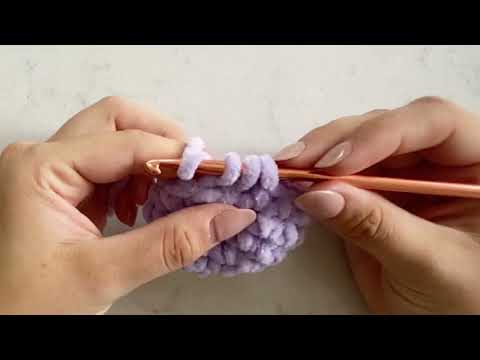 How to Decrease Back Loop Only, Crochet