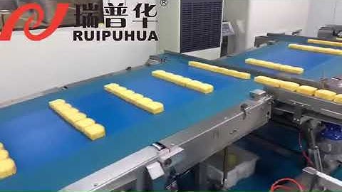 Swiss Roll Muffin cupcake layer cake Sliced cake up-feeder packaging machine line