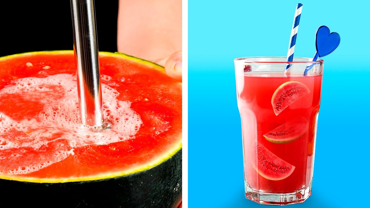 Best watermelon ideas for hot days || genius hacks for summer