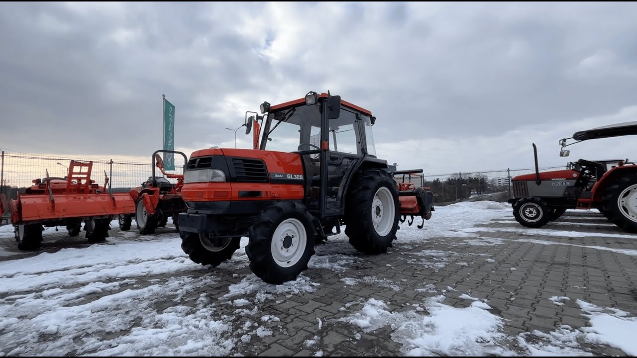 Мінітрактор Kubota GL-320: відео огляд від Totus Traktor