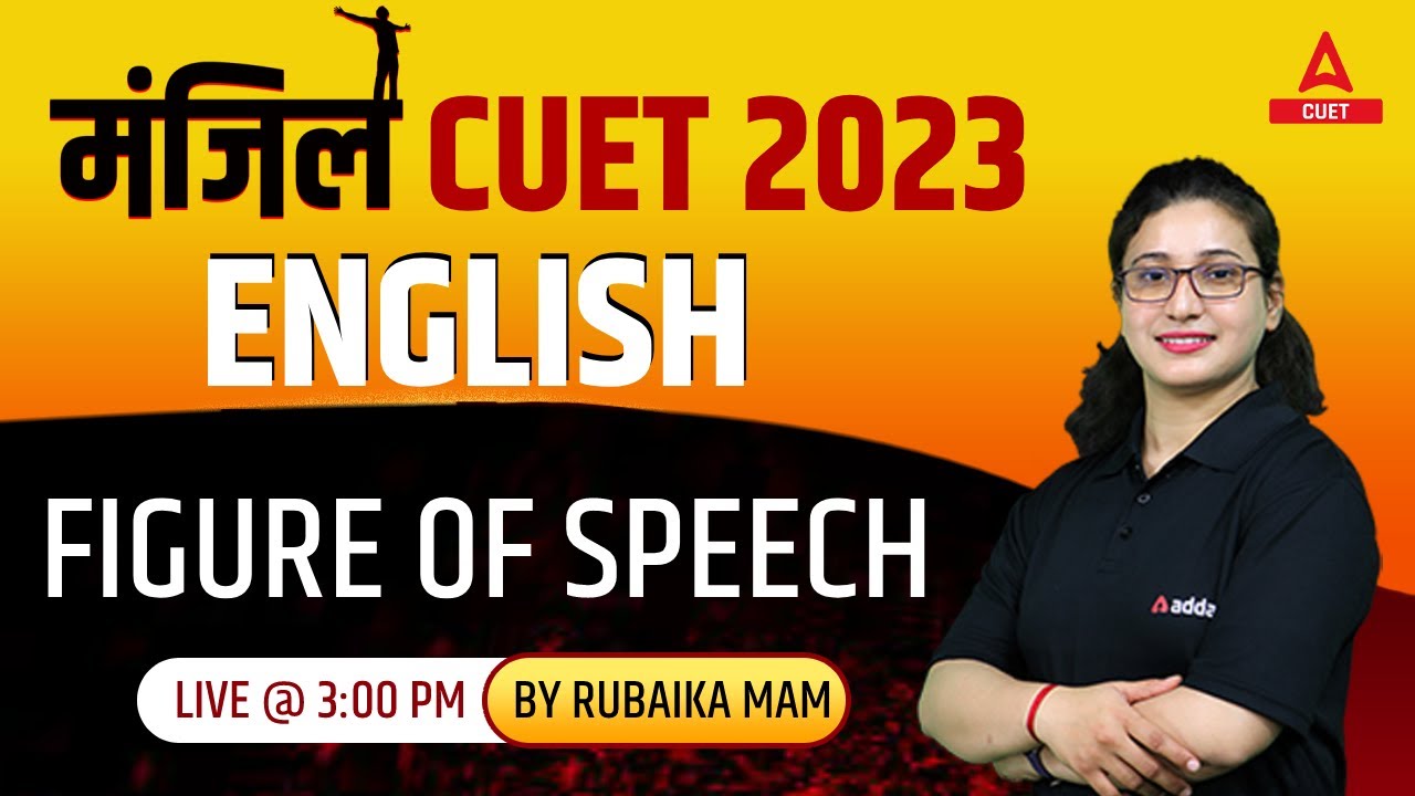 CUET 2023 | English Grammar | Figure Of Speech | Part 1 | By Rubaika Ma ...