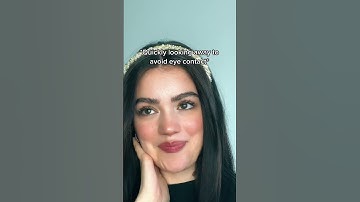 Eye contact with your crush 🦋