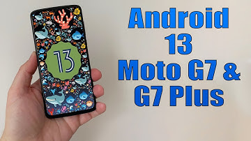 Install Android 13 on Moto G7 & G7 Plus (LineageOS 20) - How to Guide!