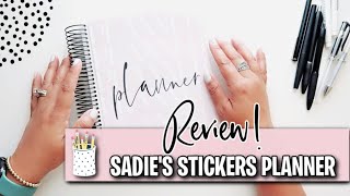 SADIES STICKERS PLANNER REVIEW!