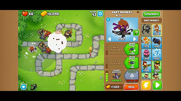 BTD6 Part 2 | Dart Monkey Only Challenge.