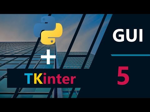 Python GUI TKinter | Label ليبل
