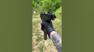 MICRO UZI 9mm SMG #Israel #gunshorts #guncollection #history #micro #uzi #9mm #submachinegun #pew